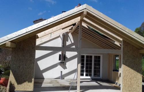 Extension bois à Saint-germain en Laye (78)