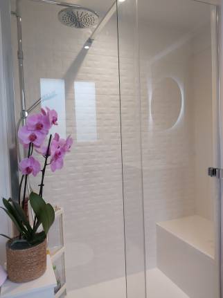 Douche apres travaux