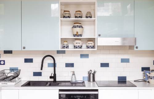 Evier et crédence déco