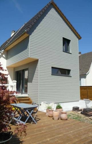 Extension sur deux niveaux à Saint Louis