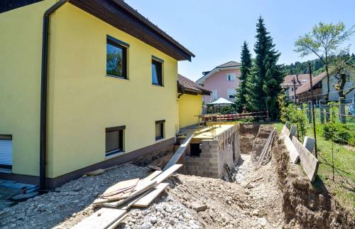 Agrandissement de maison exécuté à Feurs (42110)