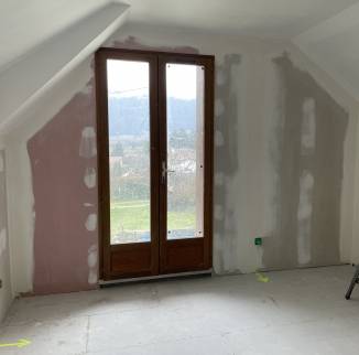 Les combles sont désormais prêtes à être aménagées