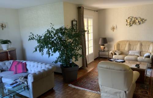 Salon avant rénovation à Anduze 30140