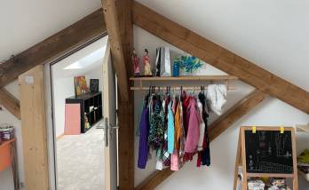 Aménagement de combles à Vertou - chambre