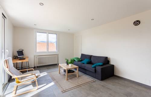 travaux terminés : une pièce bien lumineuse