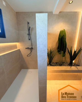 salle de bain après travaux