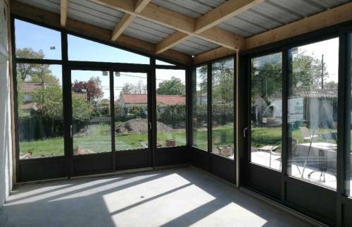 Création d'une verrière de 30 m² à Vertou (44)