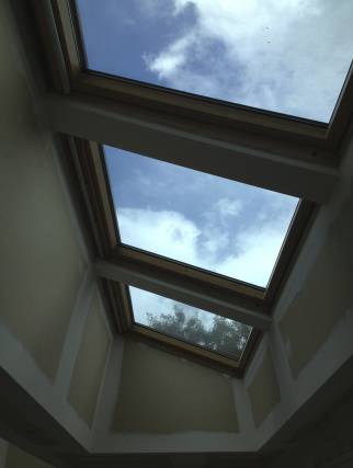 installation de fenêtres de toit