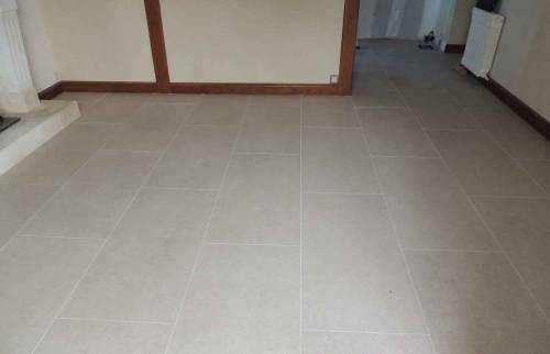 Carrelage aminci à Segonzac