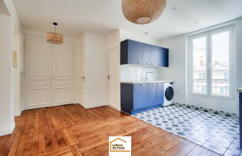 création d'une cuisine ouverte à Paris