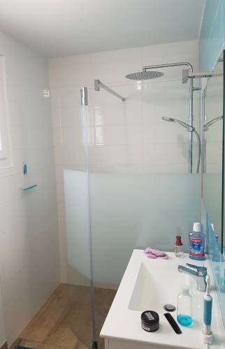 Zone douche/vasque