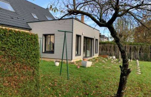 Extension Ossature Bois La Maison des Travaux Rouen 2