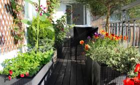 aménager un jardin sur un balcon Grenoble