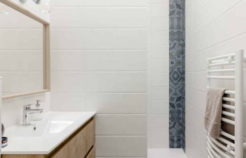 Salle de bains - Rénovation de maison à la Haye Fouassière (44)