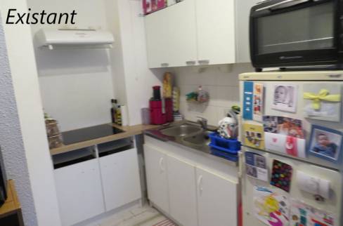 Avant et après rénovation de cuisine Saint-Denis-en-Val 