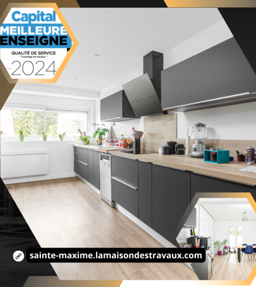 Rénovation de Cuisine à Sainte-Maxime : Maximiser l'Espace avec Élégance