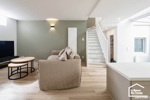 Rénovation complète d'un appartement en duplex