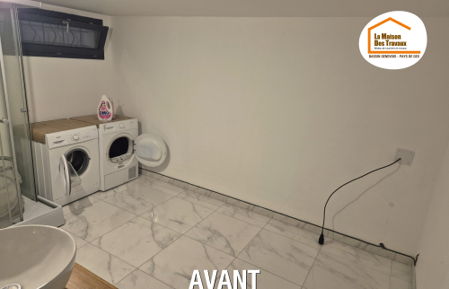 artisan menuisier Pays de Gex, conception buanderie Valserhône, projet sur mesure Gex, salle d’eau d’appoint Divonne-les-Bains, rénovation compacte Ferney-Voltaire