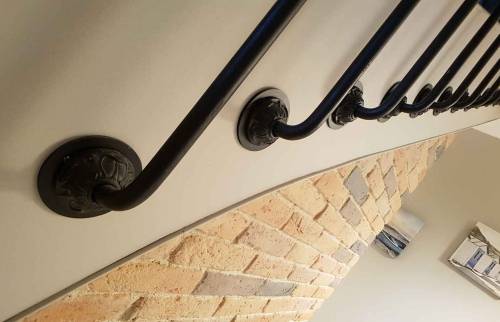 Ballustrade en fer forgé - Auxerre (89).