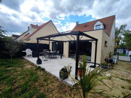 Construction d'une extension de maison et terrasse - Ozoir-la-Ferrière 77330