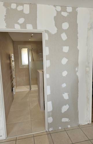 Rénovation de salle de bain - les travaux 2