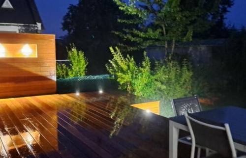 Terrasse été soirée