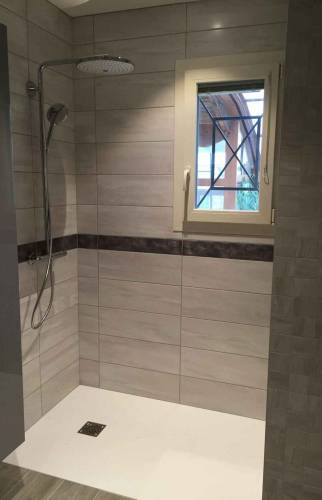 Douche italienne rénovation SDB