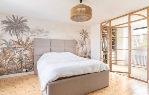 Rénovation complète d'une maison à Bouguenais- chambre