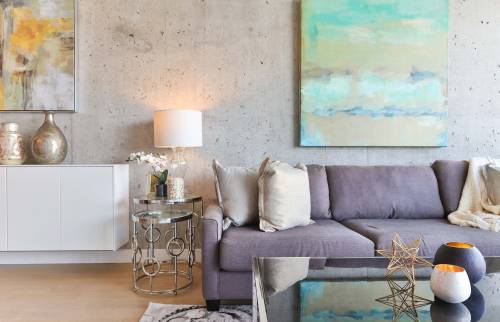 renovation maison salon contemporain