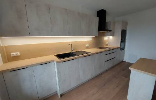 Eclairage led cuisine aménagée