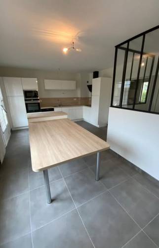 Cuisine avec verrière à Bain-de-Bretagne