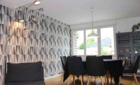 Rénovation salon parquet murs fenêtres