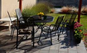 Pose de terrasse en dalles grès cérame - Crozon - 29160 -