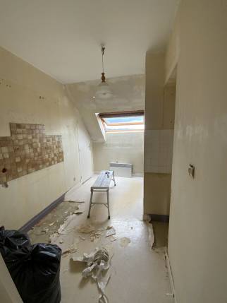 Cuisine pendant la rénovation