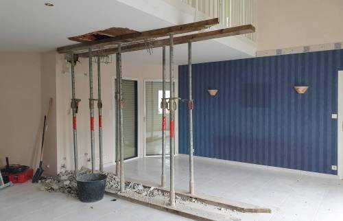 Travaux en cours – Rénovation intérieure en cours à Bruz