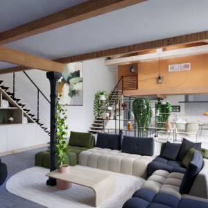 Aménagement d'un loft 
