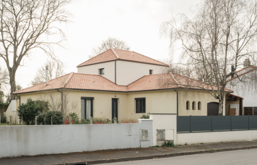Surélévation de maison à Saint-Sébastien-sur-Loire (44230) - vue depuis la rue
