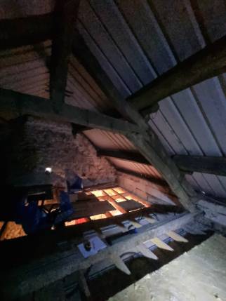 Combles avant