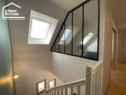 La Maison des Travaux Vannes Sarzeau Pénestin velux couloir