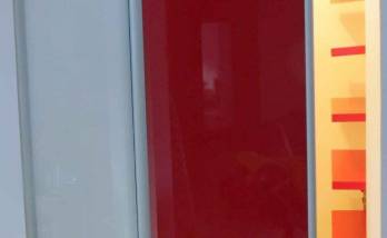 Portes de placard modernes pour dissimuler le cellier - Guidel (56520)