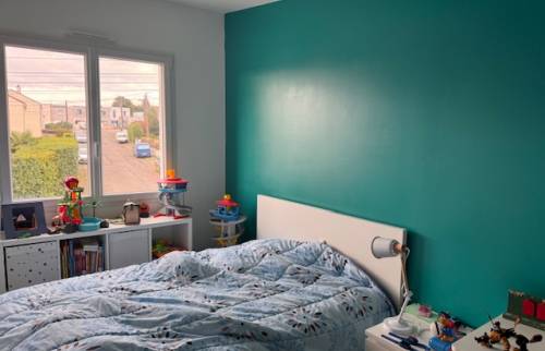  Création d'une lucarne Nantes Sud pour agrandir une chambre - vue chambre