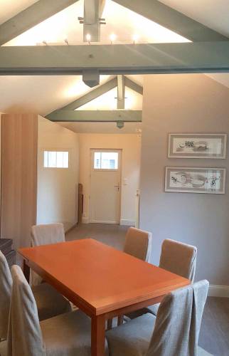 Réalisation d'une extension (décoration intérieure) à Saint-Malo