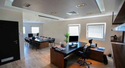 le bois dans bureaux entreprise