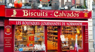 Devanture de magasin en Normandie