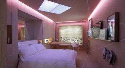 Chambre d'hôtel connectée