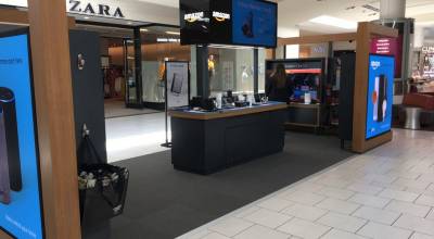 Pop-up store dans une galerie commerçante de Caen