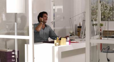 aménagement d’une agence immobilière