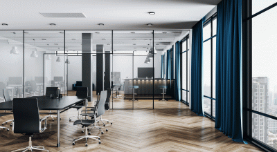 Bureau isolé phoniquement