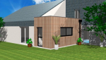 Extension ossature bois - Ploemeur (56270)