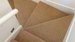 Sisal dans un escalier
